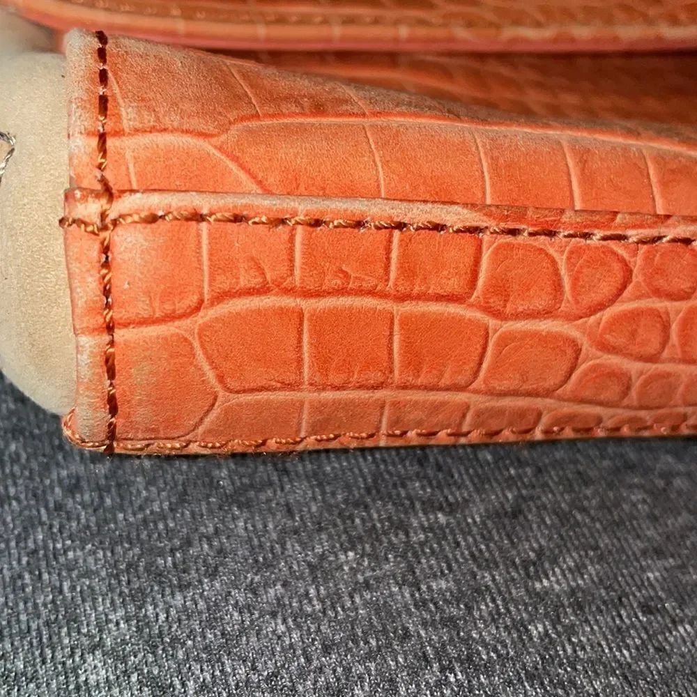 POUR LA VICTOIRE  MORANDI TEXTURE LEATHER CLUTCH